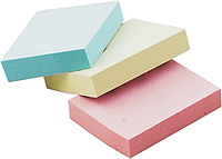 Блок кольорового паперу для записів Buromax PASTEL BM.2310-99, з клейким шаром, 38х51 мм, 100 арк