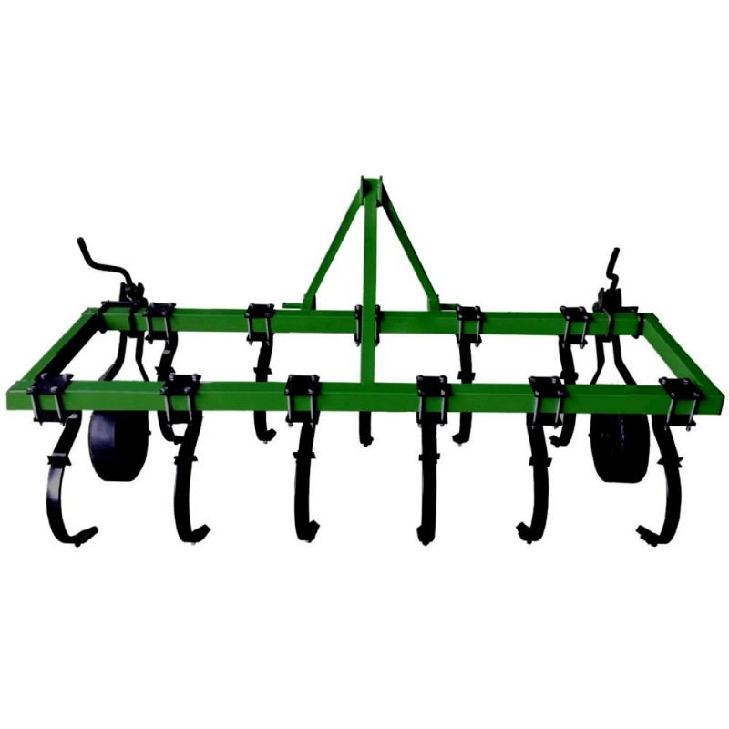 Пружинний культиватор 1,8м суцільної передпосівної обробки грунту до мінітрактора, фото 1