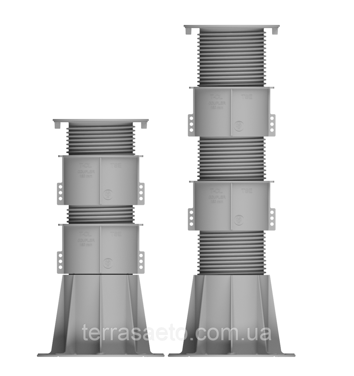 Регульована опора (471-651 мм) До-А4 + 3шт. K-CL (K-A8)