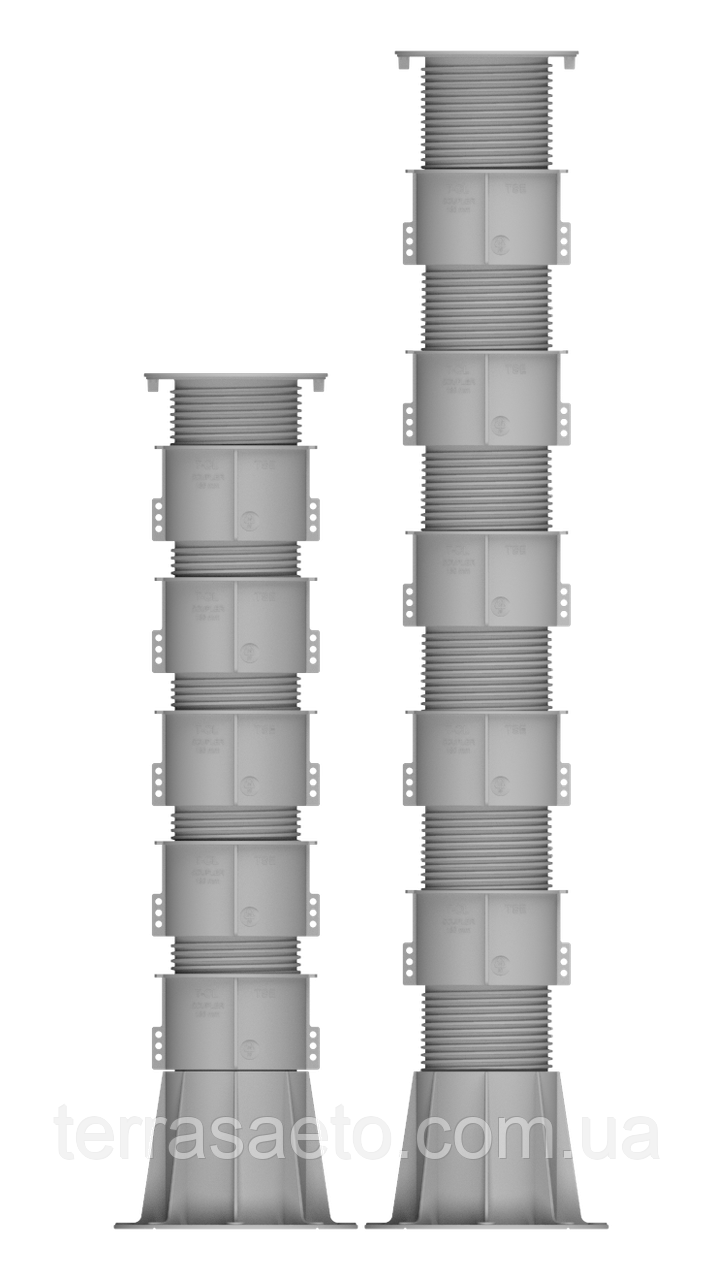 Регульована опора (682-939 мм) До-А4 + 5шт. K-CL (K-A10)