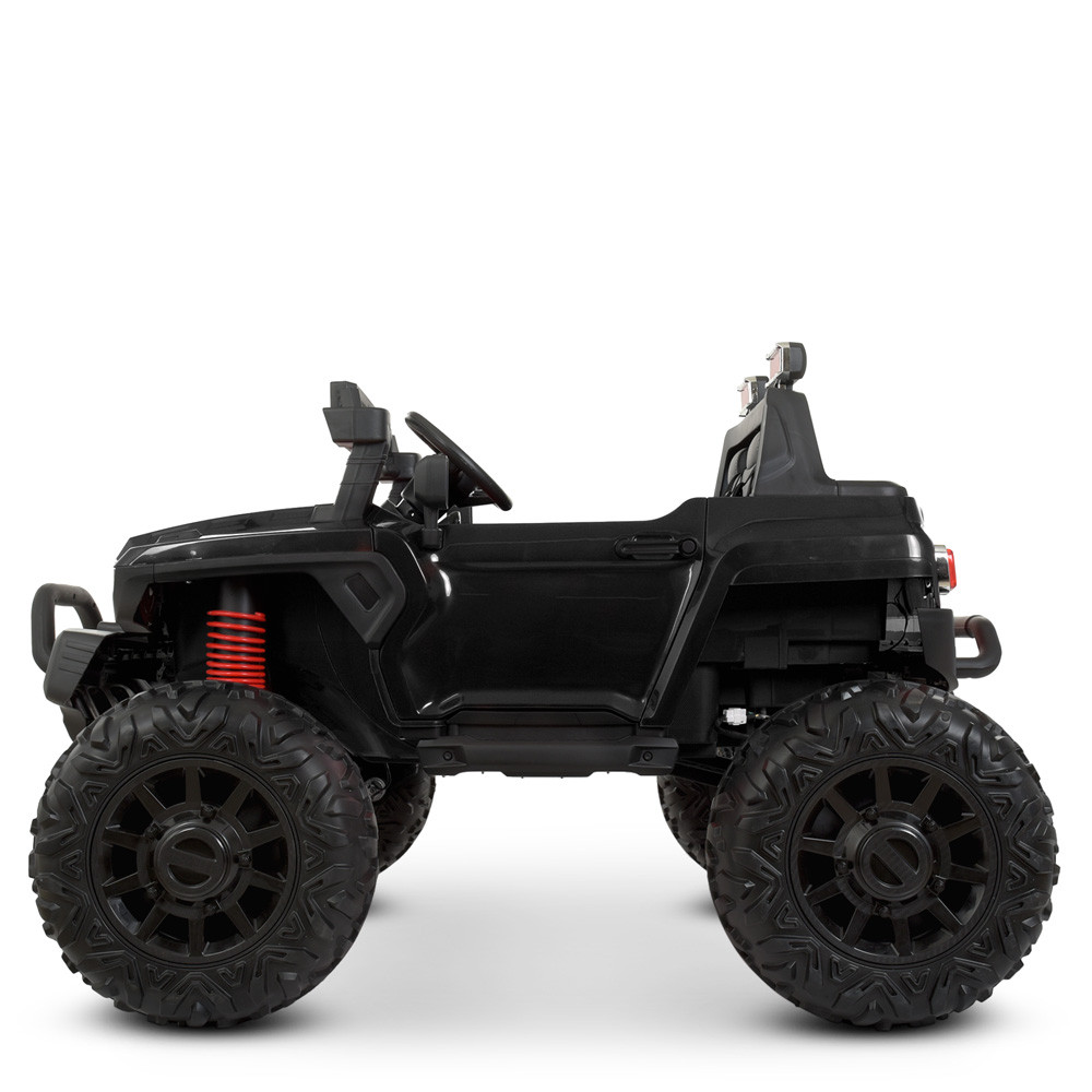 Детский двухместный электромобиль джип багги квадроцикл 4WD Bambi Racer M 4531EBLR-2 Hummer черный 4 мотора ** - фото 3 - id-p1327037506