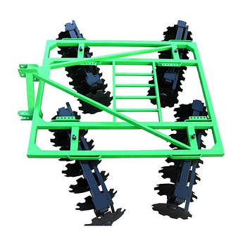 Дискова борона 3,15 м Бомет до трактора чотирьохсекційна навісна