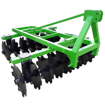 Дискова борона 1,8 м Bomet до мінітрактора двохсекційна навісна