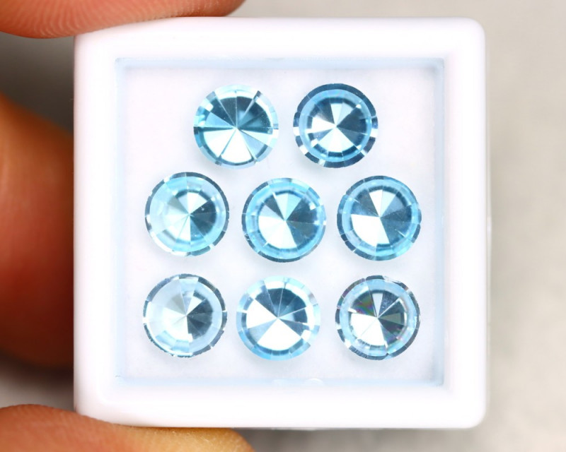 Натуральний топаз Sky Blue 0,71 Ct. 6x6х6 mm, фото 1