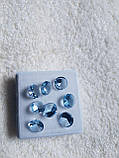 Натуральний топаз Sky Blue 0,71 Ct. 6x6х6 mm, фото 2