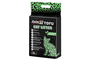 Анімал Тофу Animall Tofu наповнювач соєвий з ароматом зеленого чаю 6л