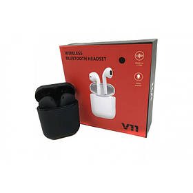 Бездротові Bluetooth-навушники Чорні Tws V11