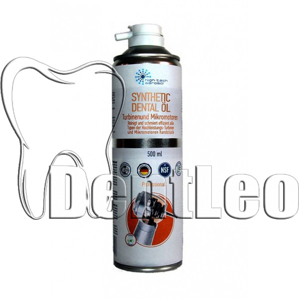 ЗМАЗКА – СПРЕЙ ДЛЯ СТОМАТОЛОГІЧНИХ НАКОНЕЧНИКОВ «SYNTHETIC DENTAL ÖL» – 500 ml.