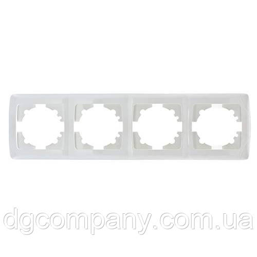Рамка четверна горизонтальна Viko Karmen 90571104, фото 1