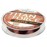 Леска 0.25 мм 150 м 7.3 кг Kalipso Titan Force Feeder Brown