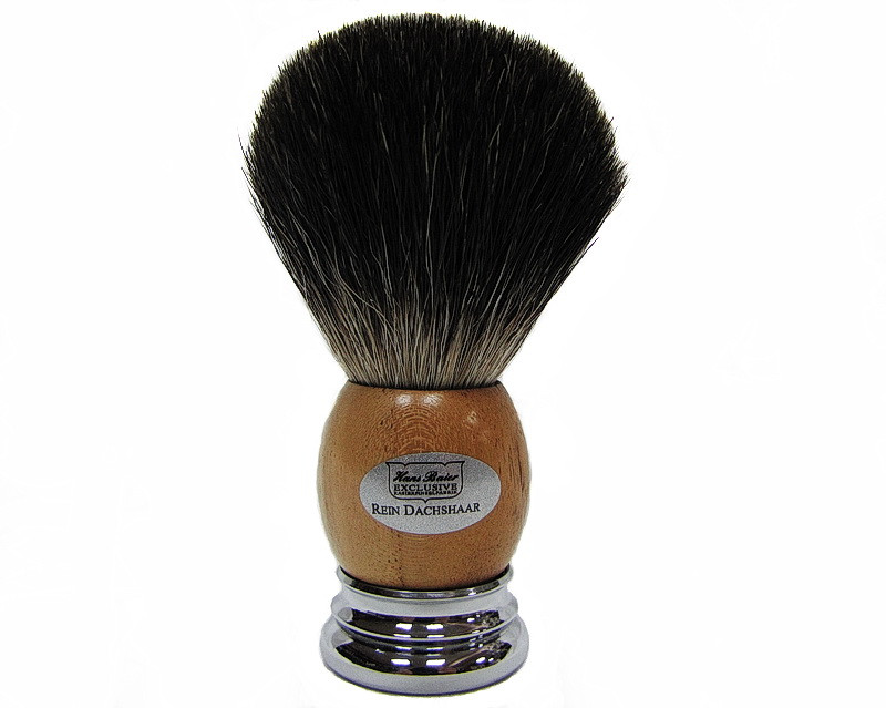 Помазок для гоління Hans Baier 51631 Натуральний волос борсука