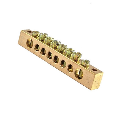 Шина нульова без ізоляції 6х9мм 8/2