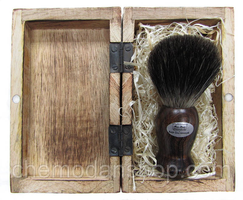 Набір з помазком для гоління Hans Baier 10014-81 Натуральний волос борсука