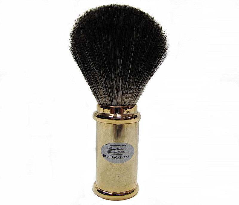 Помазок для гоління Hans Baier 51321 Натуральний волос борсука