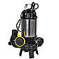 Насос занурювальний дренажно-фекальний "м'ясорубка", 17 м, 21 м3/год Латвія VITALS AQUA KSG 1621f, фото 4
