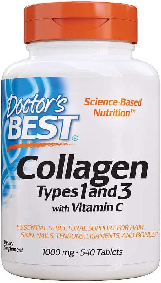 Doctor's Best Collagen Type 1+3 with C 540 таблеток