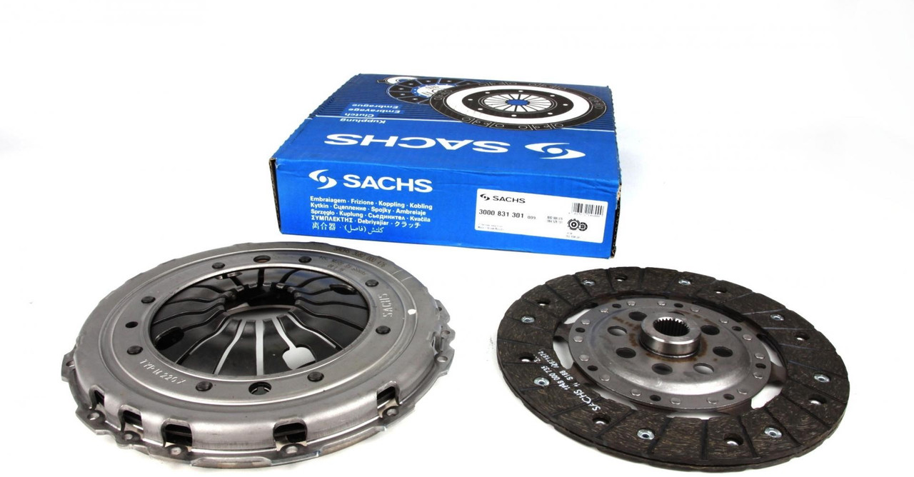 Комплект сцепления Sachs 3000 831 301 VW T4 2.5TDI (mot.ACV) (75kw) - фото 1 - id-p1327123786