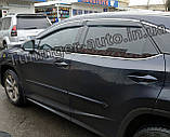 Дефлектори вікон із хром молдингом, Вітровики Lexus RX 2015- (HIC/Тайван), фото 5