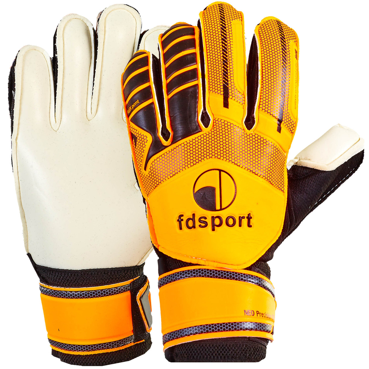 Рукавиці воротарські Sport Goalkepeer Gloves 579 розмір 7 Orange-Black