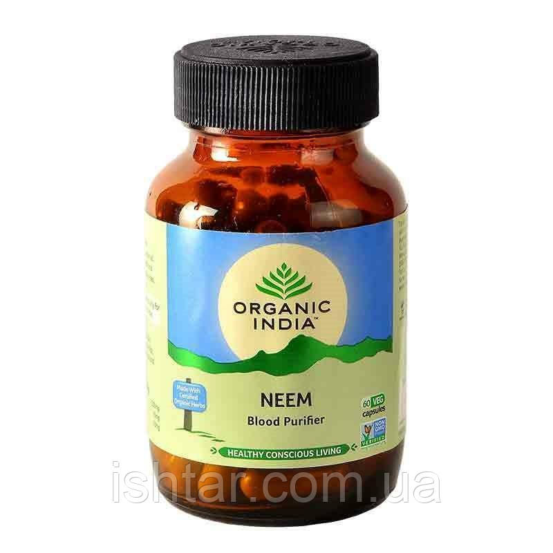 Ним Органік,/Herbal Antibiotic, Organic India/60 капсул