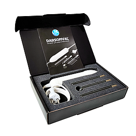 Дарсонваль у коробці з трьома електродами та регулятором потужності BactoSfera DARSONVAL