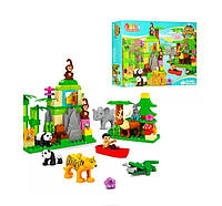Конструктор JDLT 5285 зоопарк, развивающая игрушка, подарок для ребенка