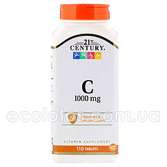 Вітамін С "21st Century" 1000 мг 110 таблеток