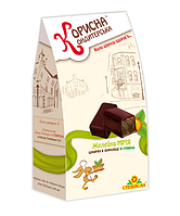 Желейні цукерки зі смаком кураги в шоколаді на стевії "Мрія", 150г Корисна кондитерська