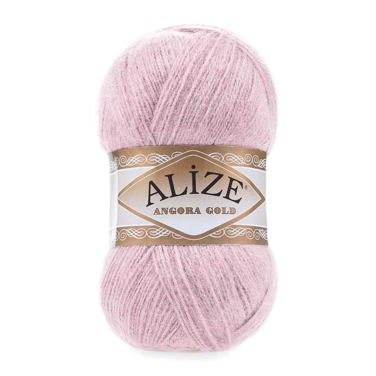 ANGORA GOLD 452 світла роза - 20% вовна, 80% акрил
