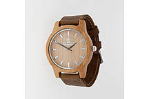 Дерев'яний наручний годинник SkinWood White New