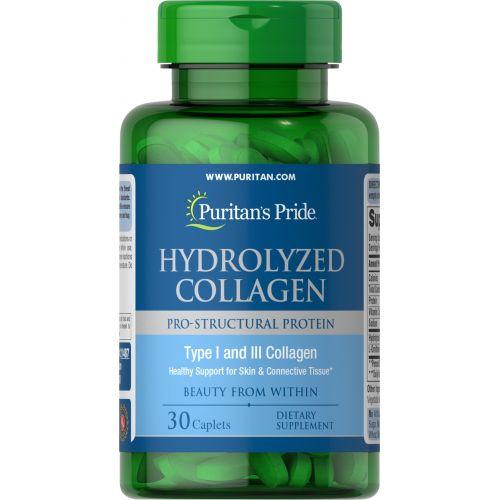 Колаген Puritan's Pride Hydrolyzed Collagen 1000 mg 30 caps