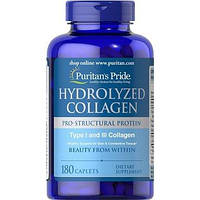 Колаген Puritan's Pride Hydrolyzed Collagen 1000 mg caps 180