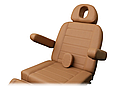 Педикюрне крісло-кушетка модель 3706 (1 мотор) чорне, фото 8