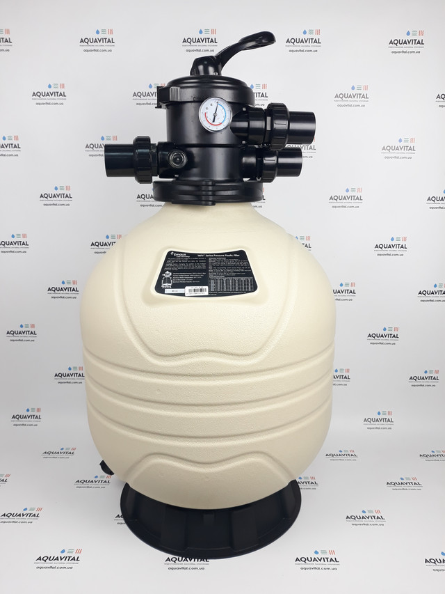 Emaux MFV20 — пісочний фільтр для басейнів з верхнім підключення