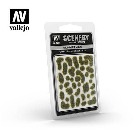 Рослинність для діорам дикий мох, 2 мм. VALLEJO SC402, фото 1