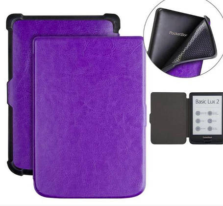 Чохол обкладинка PocketBook 633 Color Moon АвтоСон фіолетовий, фото 1