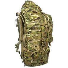 Тактичний військовий рюкзак MFH Tactical Backpack Oliv, 55 літрів, фото 4