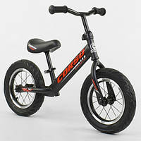 Біговел CORSO 42812, стальна рама, надувні колеса,чорний/помаранчевий