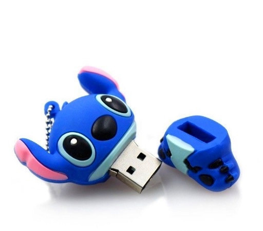Фігурні флешки Dinosaur Driver 32GB Stich blue