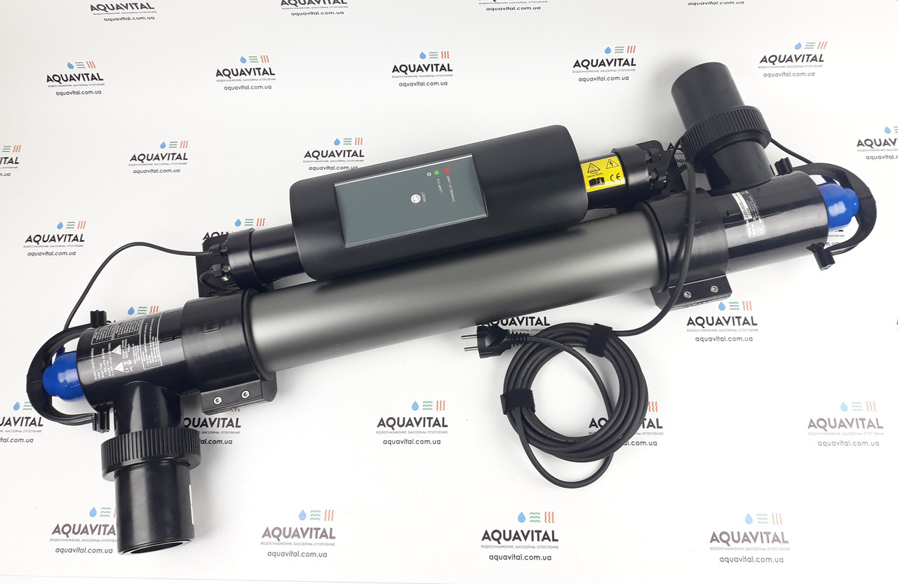 Ультрафіолетова установка до басейну Elecro Steriliser UV-C E-PP2-55 (з індикатором терміну служби лампи)