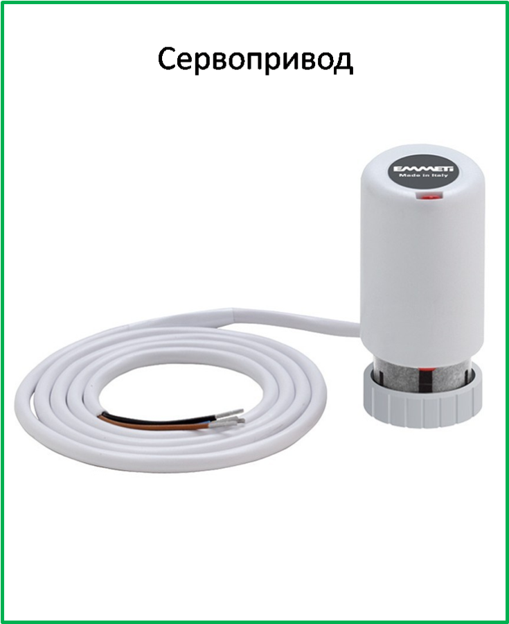 Сервопривод Emmeti Control T NC M30 x 1,5 x 220 V (нормально закрытый) - фото 2 - id-p437229666