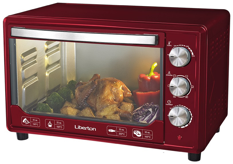 Електродуховка LIBERTON LEO-481 Dark Red
