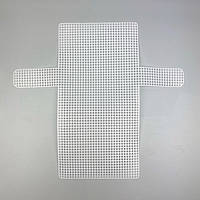 Канва фігурна вінілова біла (36,5*18,5 см), комірка 4*4 мм