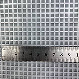 Канва фігурна вінілова біла (36,5*18,5 см), комірка 4*4 мм, фото 2