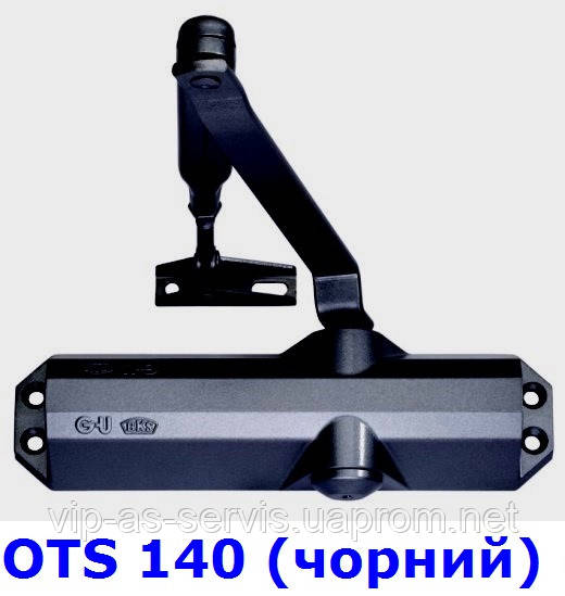 Доводчик G-U OTS 140 с рычажной тягой (черный)