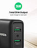 Зарядний пристрій Ugreen Qualcomm Quick Charge 3.0 36W Dual USB (CD161), фото 3