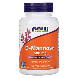 D-Mannose 500 мг Now Foods 120 капсул