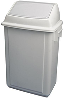 Контейнер для сміття з кришкою прямокутна 43.5х30х63.5см/40л з пластику Araven