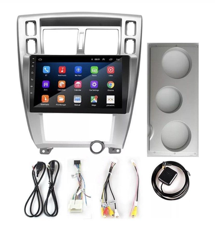 Штатна магнітола Hyundai Tucson 2006-2013 для Android | 10” сенсорний екран, GPS, Bluetooth, Wi-Fi, камера