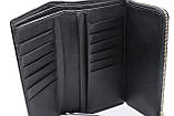 Чоловічий шкіряний гаманець Wanlima 31508508595 Black, фото 6